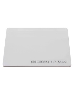 CardCube RFID-Card-N Numerado Cartão de Proximidade - Identificação de Radiofrequência - Em Passivo | Formato CR80 - baixa frequ