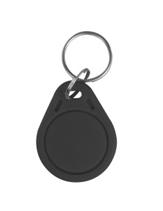 Cardcube RFID-Tag-Black Keychain Tag Nummer Proximidade - Radiofrequency ID - EM PASSIVE | Cor preta - baixa frequência 