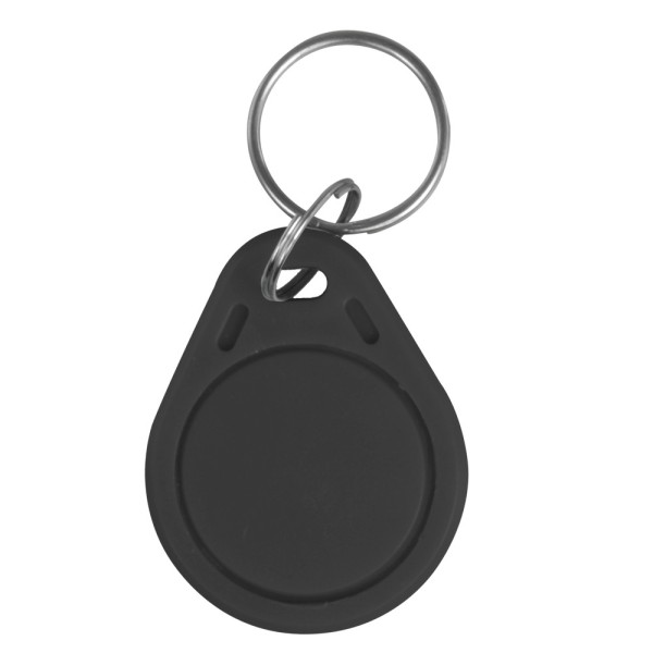 Cardcube RFID-Tag-Black Keychain Tag Nummer Proximidade - Radiofrequency ID - EM PASSIVE | Cor preta - baixa frequência 