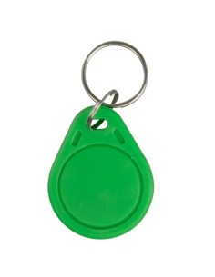 Comprar CARDCUBE RFID-TAG-GREEN Llavero TAG de proximidad numerado - ID por radiofrecuencia - EM pasivo | Color verde - Baja fre
