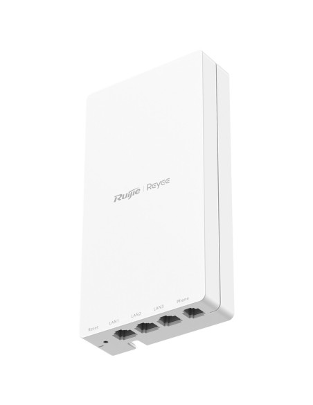 Reyee RG-APF1250 Reyee E-Lightening Pon - Wi-Fi 5 Wall Wall AP - Suporta 802.11 B / g / N / AC Onda 1 e 2 2.4GHz e 5GHz - 