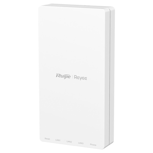 Reyee RG-APF1250 Reyee E-Lightening Pon - Wi-Fi 5 Wall Wall AP - Suporta 802.11 B / g / N / AC Onda 1 e 2 2.4GHz e 5GHz - 