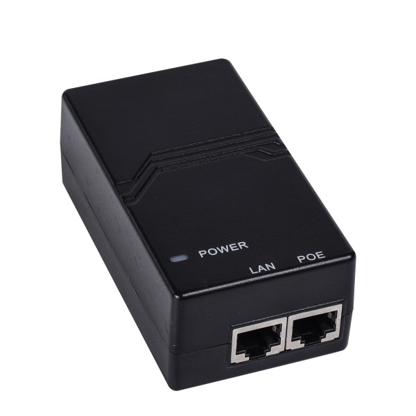 Reyee RG-E-120G Ruijie - Injector PoE IEEE802.3AF - Portas RJ45 10/100/1000 Mbps - Potência 15.4 W - Distância máxima 100 m - 