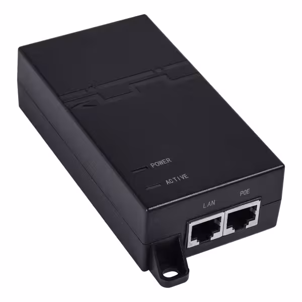 Acquista REYEE RG-E-130GE Ruijie - Iniettore PoE IEEE802.3at - Porte RJ45 10/100/1000 Mbps - Potenza 30 W - Distanza massima 10
