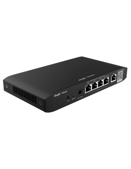 Acheter REYEE RG-EG105G-P-V3 routeur Reyee PoE contrôleur Cloud - 4 ports PoE+ RJ45 GE + 2 ports RJ45 GE - 5 ports RJ45 10
