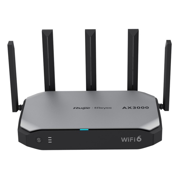 Reyee RG-EG105GW-X REYEE Wi-Fi Router com Mesh - Wi-Fi 6 2x2 | 5 Portas RJ45 10/100 / 1000 Mbps - Suporta até 4 WAN para 