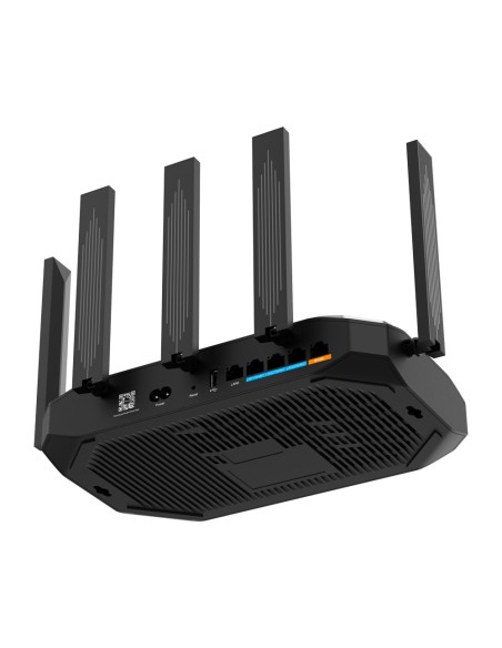 Reyee RG-EG105GW-X REYEE Wi-Fi Router com Mesh - Wi-Fi 6 2x2 | 5 Portas RJ45 10/100 / 1000 Mbps - Suporta até 4 WAN para 