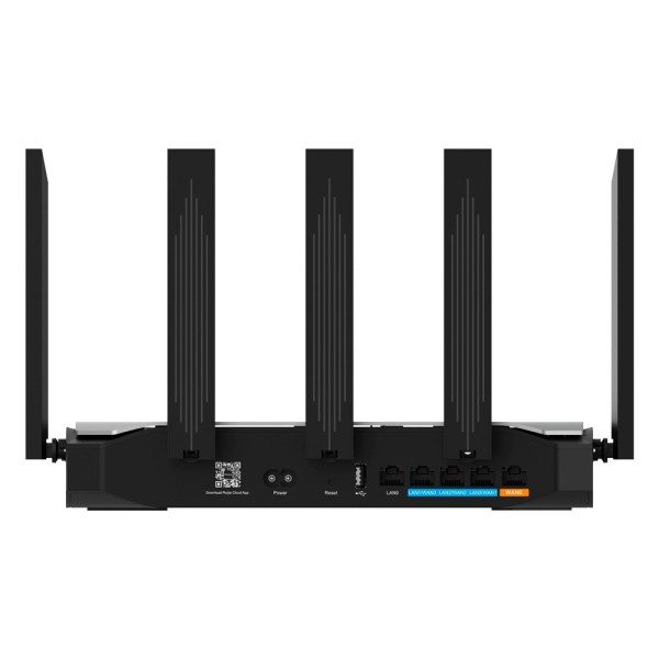 Reyee RG-EG105GW-X REYEE Wi-Fi Router com Mesh - Wi-Fi 6 2x2 | 5 Portas RJ45 10/100 / 1000 Mbps - Suporta até 4 WAN para 