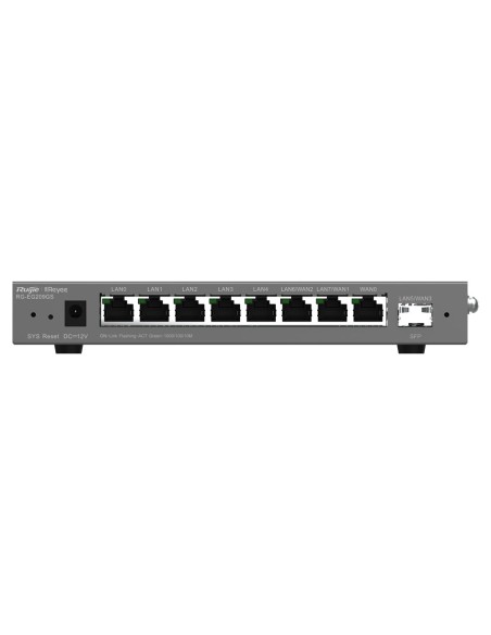 Comprar REYEE RG-EG209GS Reyee Router Controlador Gestionable - 8 Puertos RJ45 10/100 /1000 Mbps - 1 Puerto SFP LAN/WAN - Admite