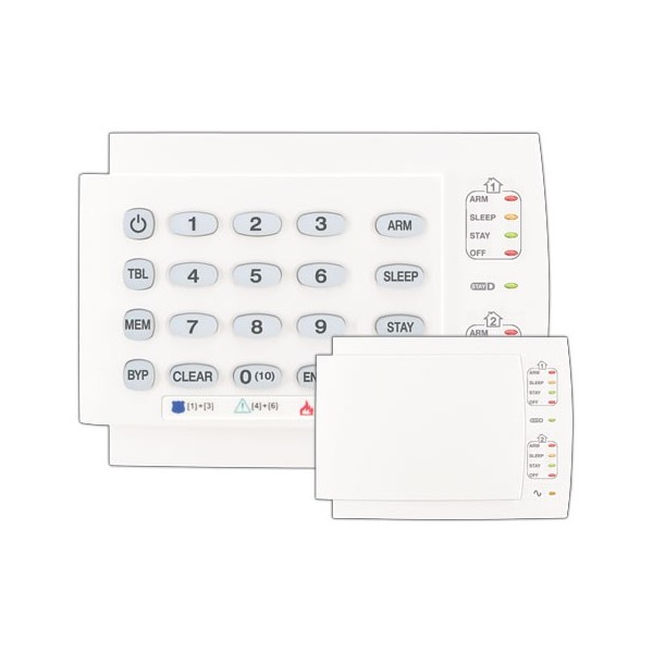 Paradox Par-5 K10H LED teclado de 10 zonas