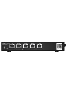 Reyee RG-EG305GH-P-EG305GH-P-E REYEE ROOUTER POE CONTROLLER CLUPE - 4 Puertos Poe + LAN + 1 Puerto Wan - 5 portas RJ45 10/100 /  2