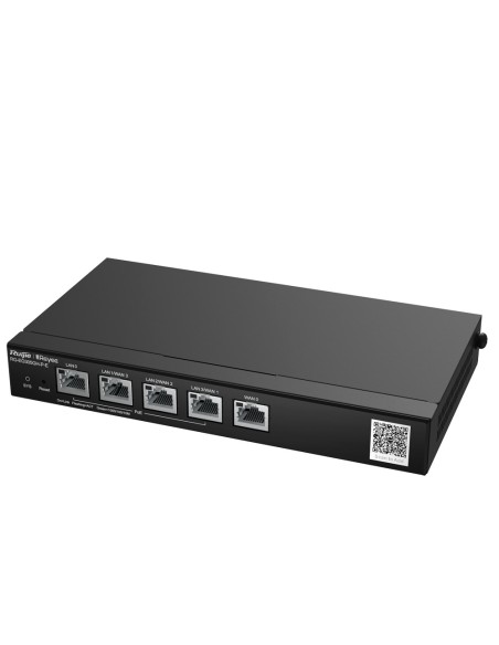 Comprar REYEE RG-EG305GH-P-E Reyee Router PoE Controlador Cloud - 4 Puertos PoE+ LAN + 1 Puerto WAN - 5 Puertos RJ45 10/100 /100