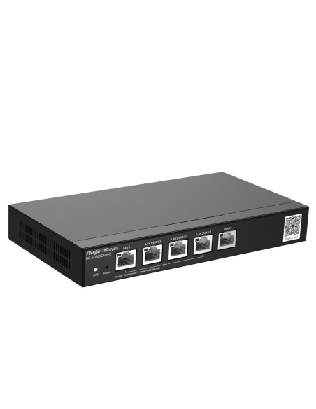 Comprar REYEE RG-EG305GH-P-E Reyee Router PoE Controlador Cloud - 4 Puertos PoE+ LAN + 1 Puerto WAN - 5 Puertos RJ45 10/100 /100