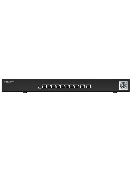 Reyee RG-EG310GH-E REYEE ROUTER COUTER CONTROLLER - 9 portas LAN + 1 Port WAN - 10 portas RJ45 10/100 / 1000 Mbps - Apoio