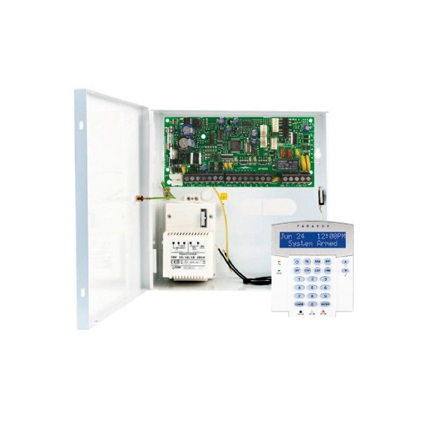 Paradox Par-86 Kit Par-86 composto por: 1x Central PCBSP4000 de 5 a 32 zonas