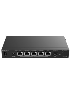 Reyee RG-EG406xs-P Reyee Router Cloud - 5 portas RJ45 2.5G (4 PoE +) + 1 SFP + 10Gigabit - Funções básicas de firewall - suporte