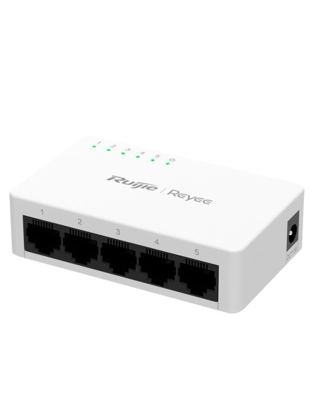 Kaufen REYEE RG-ES05G-L Reyee Desktop-Switch – Kunststoffgehäuse – 5 RJ45-Ports – Geschwindigkeit 10/100/1000 Mbit/s – Plug-and-