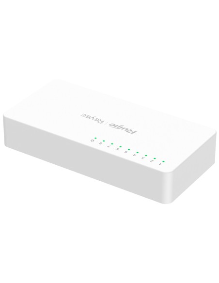 Comprar REYEE RG-ES08F Reyee Switch Sobremesa - Carcasa Plástico - 8 puertos RJ45 - Velocidad 10/100 Mbps - Plug and Play - Tecn