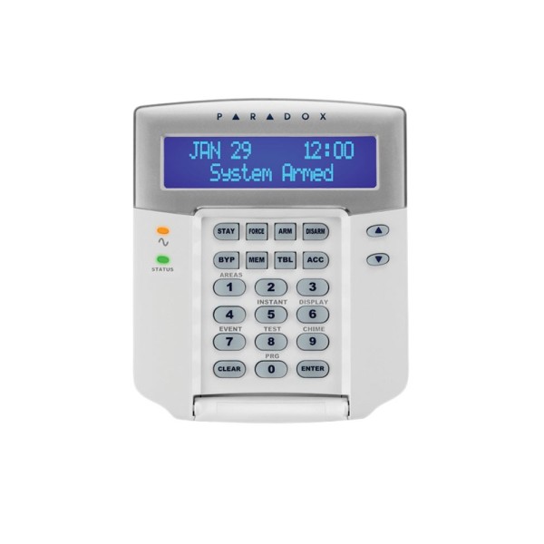 Acquistare PARADOX PAR-9N Tastiera con schermo LCD a colori blu con switch anti-tamper + 1 uscita PGM