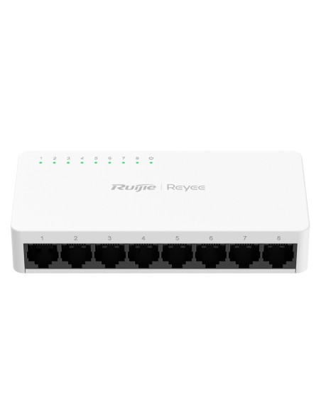 Kaufen REYEE RG-ES08G-L Reyee Desktop-Switch – Kunststoffgehäuse – 8 RJ45-Ports – Geschwindigkeit 10/100/1000 Mbit/s – Plug-and-