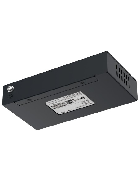 Reyee RG-ES105GD Reyee Switch Desktop - Metal Habitação - 5 portas RJ45 - Velocidade 10/100/1000 Mbps - Plug and Play - Tecnolog