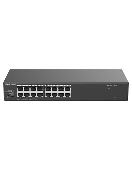 Kaufen REYEE RG-ES116G-L Reyee Desktop-Switch – Metallgehäuse – rackmontierbar – 16 RJ45-Ports – Geschwindigkeit 10/100/1000 Mbi