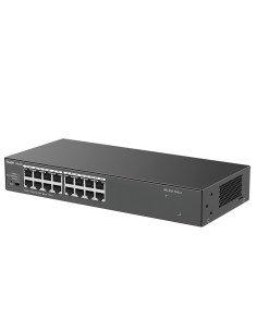 Acheter REYEE RG-ES116G-L Switch de bureau Reyee - Boîtier en métal - Montable en rack - 16 ports RJ45 - Vitesse 10/100/1000 Mbp 2