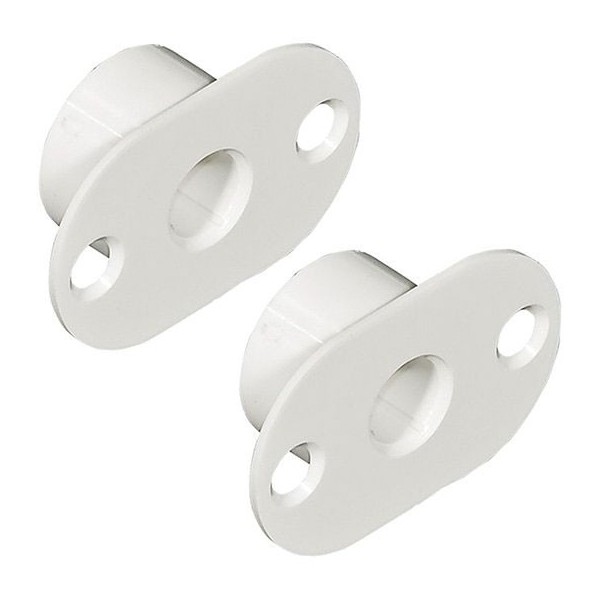 Adaptador de plástico do AlarmTech Dem-621 MC 300-S11 para a instalação de contatos magnéticos em molduras e janelas