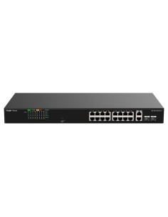 Acquistare REYEE RG-ES118FGS-LP Switch Reyee PoE da scrivania - Scocca in metallo - Installabile in rack - 16 porte RJ45 10/100 