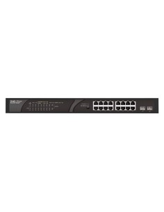 Comprar REYEE RG-ES118GS-P Reyee Switch PoE Sobremesa - 16 Puertos RJ45 + 2 Uplink SFP - 16 Puertos Gigabit + 2 Puertos Gigabit  2