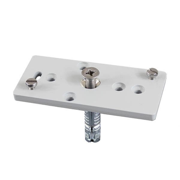 Kaufen ALARMTECH DEM-683 Metallmontageplatte für die Installation des Melders DEM-682 auf Ziegel- und Betonoberflächen
