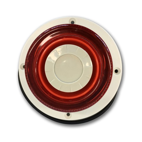 Por Demes Dem-1077 Dem-1077 Formato circular de sereia interior com flash