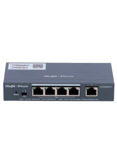 Reyee RG-ES205GC-P Switch REYEE POE Gerenciamento de nuvem - 4 portas Poe 802.3AF / AT + 1 UPLINK RJ45 - 4 RJ45 10/100 / 1000Mbp 2