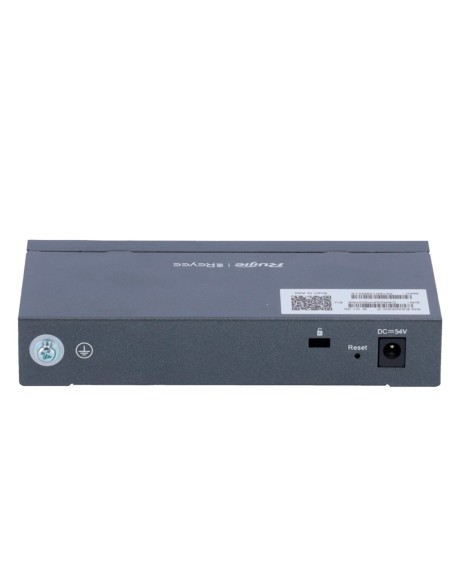 Reyee RG-ES205GC-P Switch REYEE POE Gerenciamento de nuvem - 4 portas Poe 802.3AF / AT + 1 UPLINK RJ45 - 4 RJ45 10/100 / 1000Mbp
