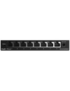 Comprar REYEE RG-ES208GC Reyee Switch Cloud - 8 puertos RJ45 Gigabit - Velocidad de puertos 10/100/1000 Mbps - Plug &amp; Play - 2