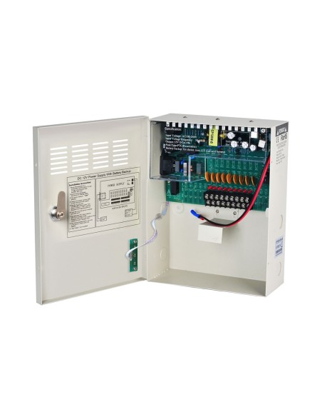 Kaufen AIRSPACE SAM-3583 Netzteil für bis zu 9 Kameras, 220 V AC Eingang und 12 V DC / 5 A Ausgang (9 Ausgänge)