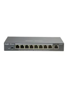 Comprar REYEE RG-ES209GC-P Ruijie Reyee Cloud Managed L2 Switch - 8 Puertos Gigabit PoE/PoE+ + 1 Uplink Gigabit - Potencia PoE+ 