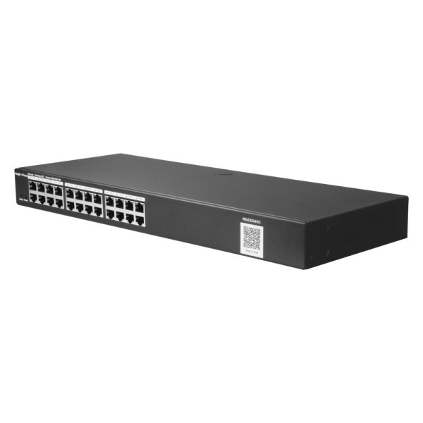 Comprar REYEE RG-ES224GC Reyee Switch Cloud - 24 puertos RJ45 Gigabit - Velocidad de puertos 10/100/1000 Mbps - Plug &amp; Play 