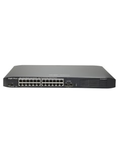 Reyee RG-ES226GC-P REYEE Switch Poe Cloud Managerable - 24 POSS POE 802.3AF / AT + 2 SFP - 24 RJ45 10/100 / 1000Mbps + 2 SFP 10/