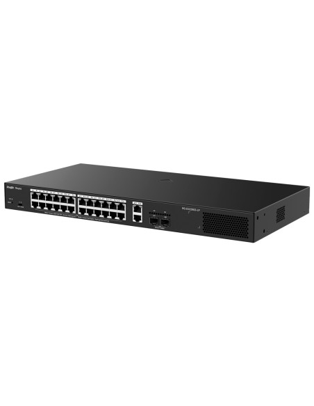 Comprar REYEE RG-ES228GS-LP Reyee Switch PoE Cloud Gestionable - 24 PoE 802.3af/at + 2 SFP + 2 uplink RJ45 - 26 RJ45 10/100/1000