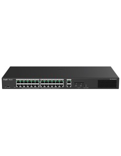 Reyee RG-ES228GS-P REYEE Switch PoE Cloud Managerable - 24 PoE 802.3AF / AT + 2 SFP + 2 UPLINE RJ45 - 26 RJ45 10/100 / 1000Mbps 