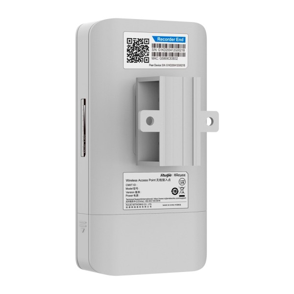 Comprar REYEE RG-EST100-E Reyee - Enlace inalámbrico de hasta 500m - Frecuencia 2,400 GHz  2,483 GHz - Basado en 802.11 b/g/n - 