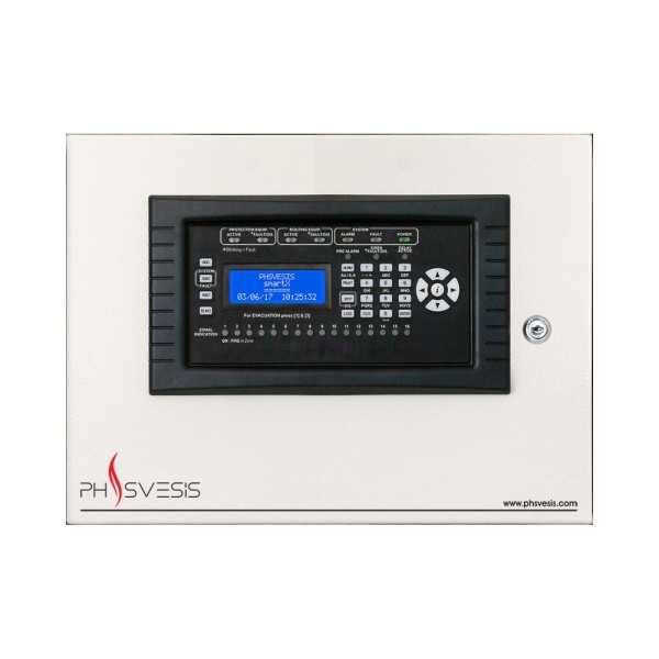 Kaufen PARADOX HELLAS FOC-613 Zentrale SMARTX analog adressierbar mit 1 Loop und 16 Zonenanzeigen/Brandzonen