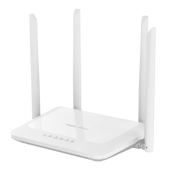 Reyee RG-EW1200 Reyee Router Mesh Wi-Fi 5 AC1200 - 4 portas RJ45 10/100 Mbps - 802.11ac de duplo fluxo e banda 2.4 e 5 GHz - GE