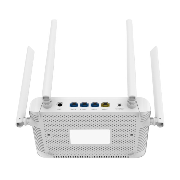 Reyee RG-EW1200 Reyee Router Mesh Wi-Fi 5 AC1200 - 4 portas RJ45 10/100 Mbps - 802.11ac de duplo fluxo e banda 2.4 e 5 GHz - GE