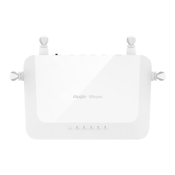 Reyee RG-EW1200 Reyee Router Mesh Wi-Fi 5 AC1200 - 4 portas RJ45 10/100 Mbps - 802.11ac de duplo fluxo e banda 2.4 e 5 GHz - GE