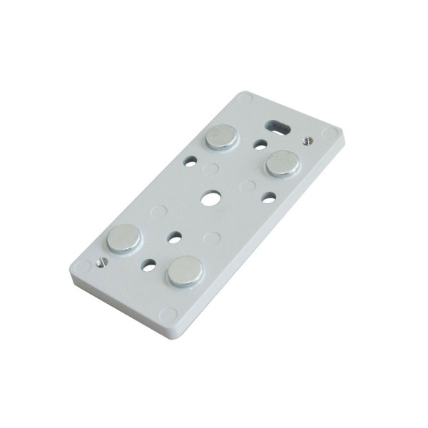 AlarmTech Dem-1096 MP 500M Placa de fixação com 4 ímãs poderosos para instalação do detector Dem-682 (VD 500) na superfície