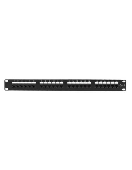 Painel de remendo SAM-4230 do Airpace Sam-4230 de 24 portas UTP / RJ45 no formato de rack