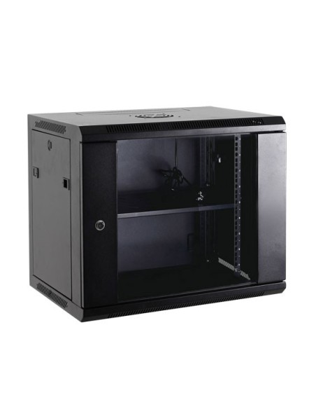 Airpace Sam-4233 Sam-4233 Armário de Rack 19 "-9U para montagem na parede