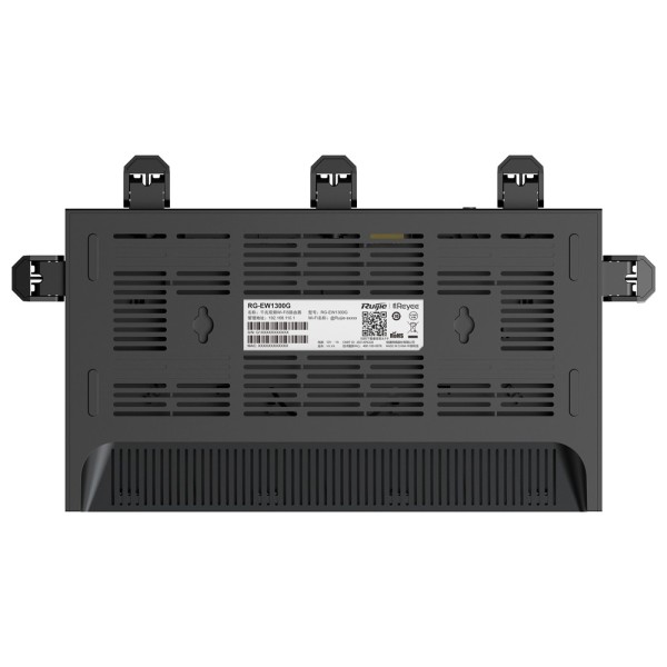 Reyee RG-EW1300G Reyee Router Gigabit Mesh Wi-Fi 5 AC1300 - 4 portas RJ45 10/100/1000 Mbps - 802.11ac 2x2 e banda dupla 2.4 e 5